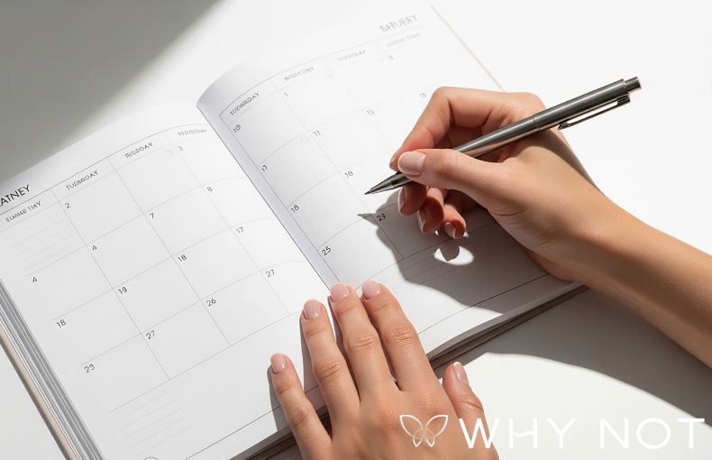 ダイエットを「習慣」に変える。WHY NOT式の無理のないスケジュール提案